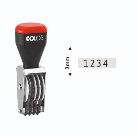 Cifriere si datiere manuale - Stampila cifriera manuala - Colop 03004