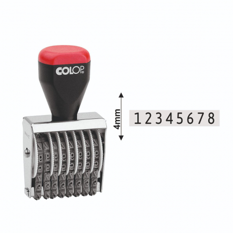 Cifriere si datiere manuale - Stampila cifriera manuala - Colop 04008
