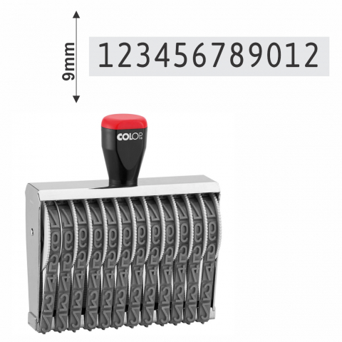Cifriere si datiere manuale - Stampila cifriera manuala - Colop 09012