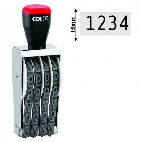 Cifriere si datiere manuale - Stampila cifriera manuala - Colop 15004