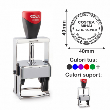 Tipuri de stampile - Stampila Colop Expert Line R 3040