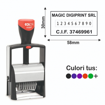 Stampile cu data / datiere - Stampila datiera - Classic Line 2010/P