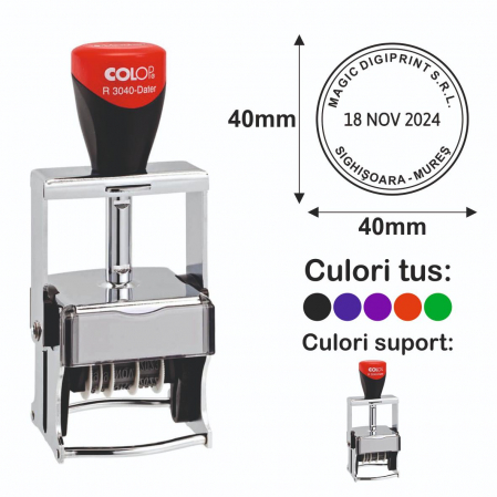 Stampile cu data / datiere - Stampila Datiera - Expert Line R 3040 Dater