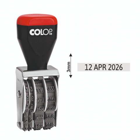 Stampile cu data / datiere - Stampila datiera manuala - 03000
