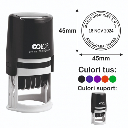 Stampile cu data / datiere - Stampila Datiera - Printer R50 Dater