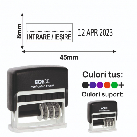 Stampile cu data / datiere - Stampila Datiera - S120/P Mini-Dater