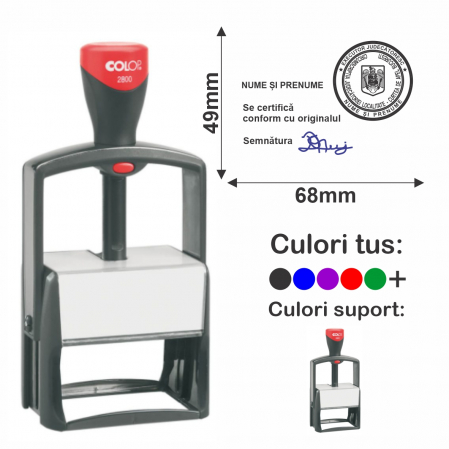 Stampile Executor Judecatoresc - Stampila Executor Judecatoresc - Colop Classic Line 2800