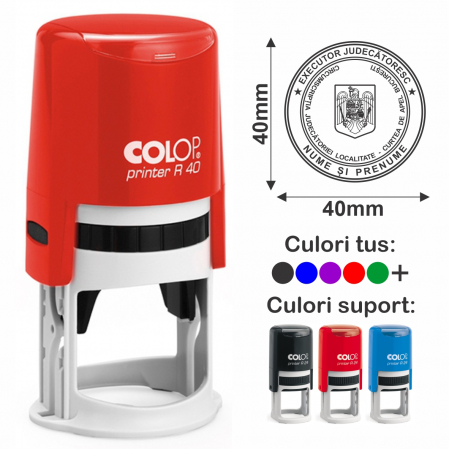 Stampile Executor Judecatoresc - Stampila Executor Judecatoresc Colop Printer R40