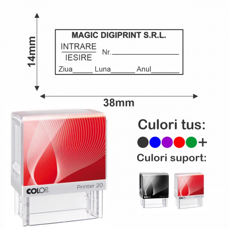 Stampile Consilier Juridic - Stampila Intrare Iesire Printer 20