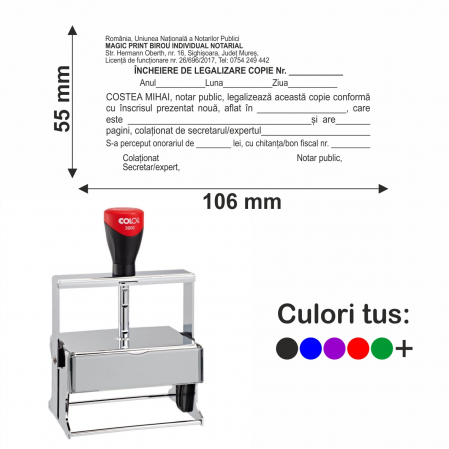 Tipuri de stampile - Stampila Colop Expert Line 3900