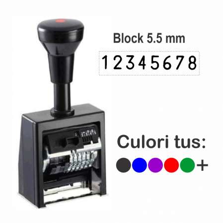 Tipuri de stampile - Stampila Inseriatoare Automata REINER - B6K 8 cifre