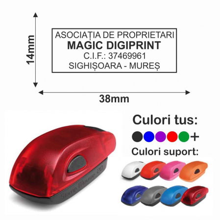 Tipuri de stampile - Stampila Stampmouse 20