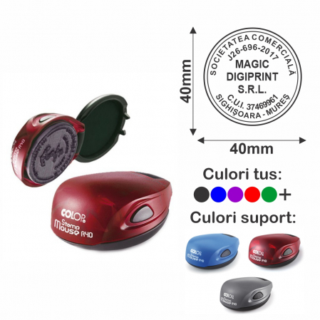 Tipuri de stampile - Stampila Stampmouse R40