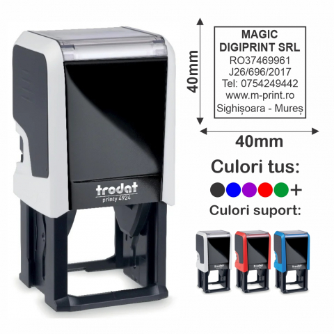 Tipuri de stampile - Stampila Trodat Printy 4924