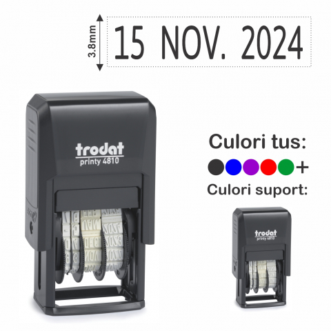 Stampile cu data / datiere - Stampila Datiera - Trodat Printy 4810