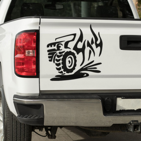 Off-Road - Sticker Auto - 4x4 splash
