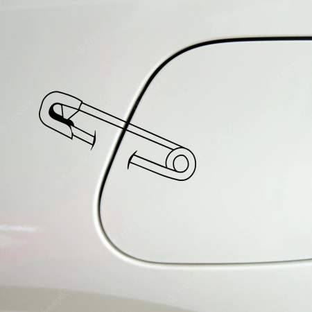 Stickere auto rezervor - Sticker Auto - Ac de siguranta