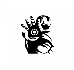 Diverse - Sticker Auto - Iron Man