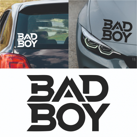 Mesaje - Sticker Auto - Bad Boy