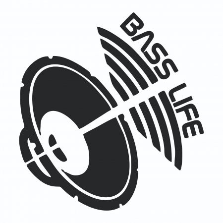 Sticker Auto - Bass Life [1]