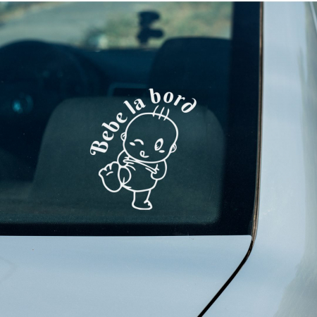 Stickere Auto - Sticker Auto - Bebe la bord