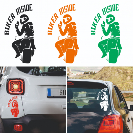 Stickere Moto - Sticker Auto - Biker Inside