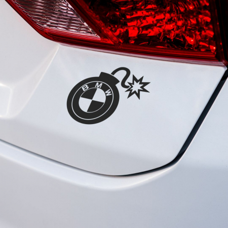 BMW - Sticker Auto - BMW Bomba