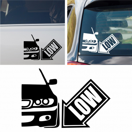 BMW - Sticker Auto - BMW low