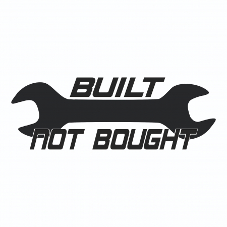 Sticker Auto - Built not bought 2 [1]