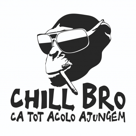 Sticker Auto - Chill Bro ca tot acolo ajungem [1]