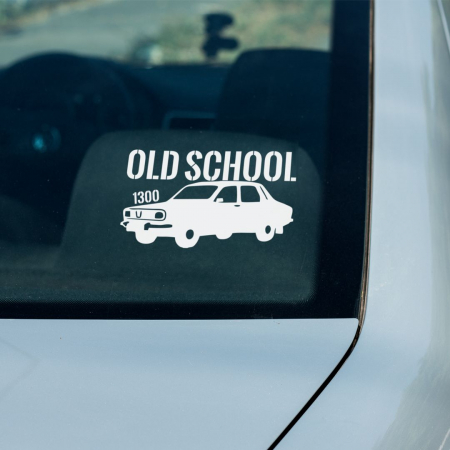 Stickere Marci Auto - Sticker Auto - Dacia 1300 Old School