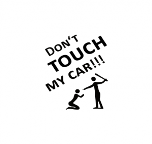 Stickere Auto - Sticker Auto - Don't Touch My Car 2