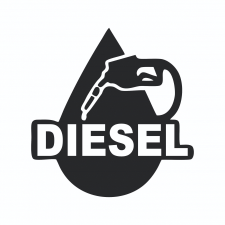 Sticker Auto - Diesel Drop [1]