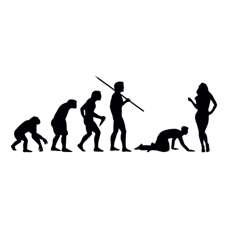 Sticker Auto - Evolutie barbati [1]