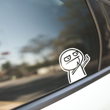 Stickere Auto - Sticker Auto - F*** You