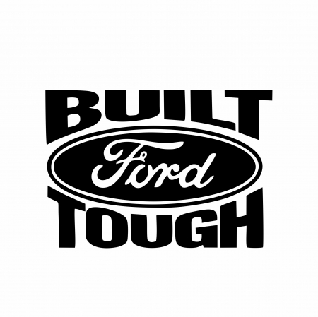 Sticker Auto Ford - Built Tough [1]