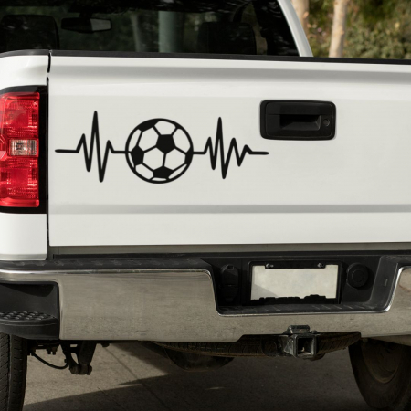 Stickere Auto Fotbal - Sticker Auto Fotbal - Puls