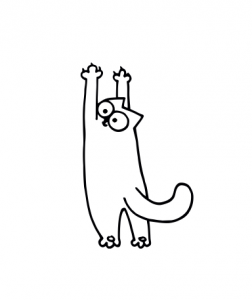 Sticker Auto - Simon's Cat 2 [1]