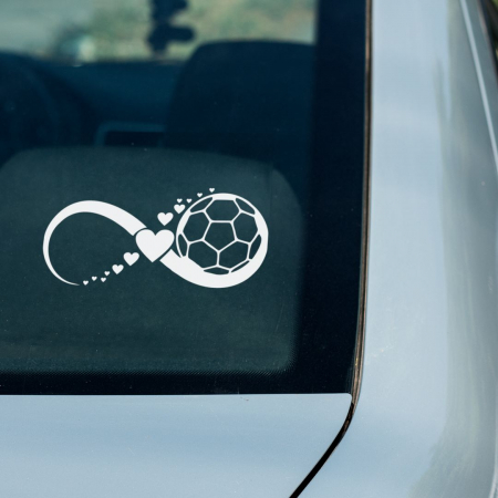 Stickere Auto Sporturi - Sticker Auto - Handball love forever