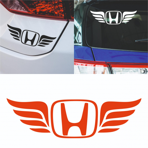 Honda - Sticker Auto - Honda Aripi