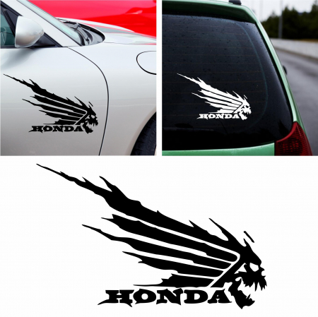 Sticker Auto - Honda Beast Dreapta
