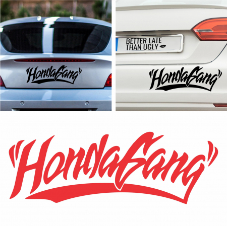 Honda - Sticker Auto - Honda gang
