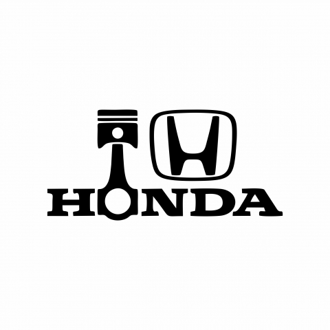 Sticker Auto - Honda Piston [1]