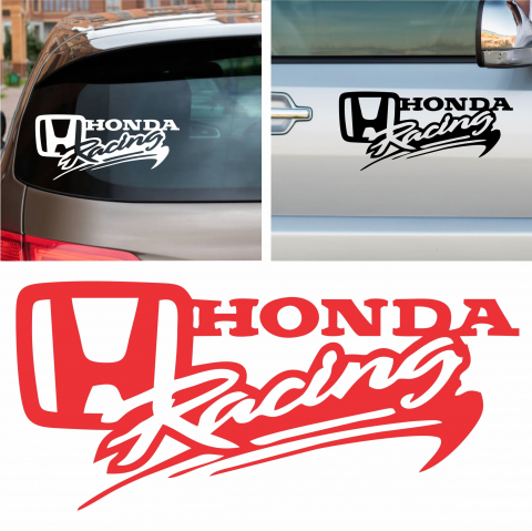 Honda - Sticker Auto - Honda Racing