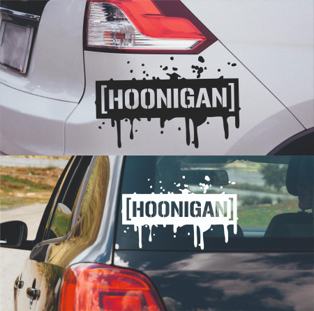Branduri - Sticker Auto - Hoonigan 2