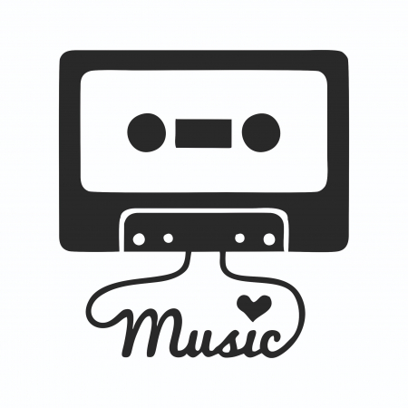 Sticker Auto - I love Music [1]