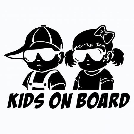 Sticker auto - Kids on board [2]