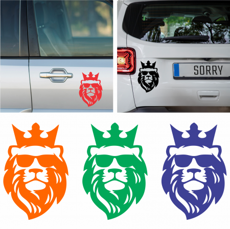 Diverse - Sticker Auto - Lion