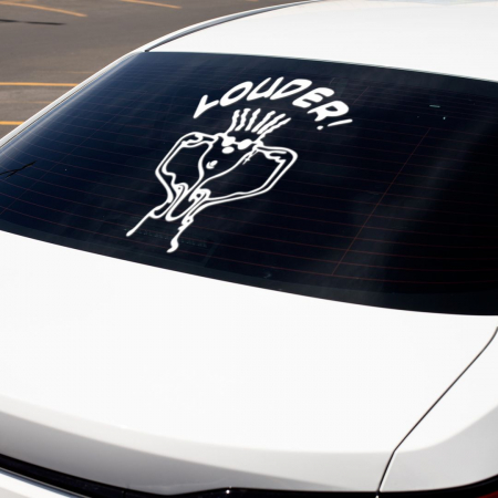 Stickere auto car audio / bass - Sticker Auto - Louder