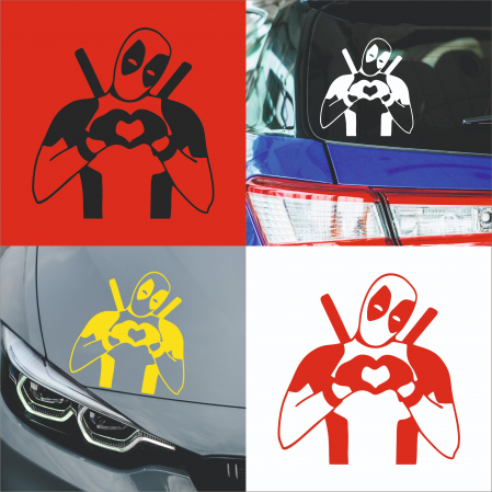 Stickere Gaming / Filme - Sticker Auto - LovePool